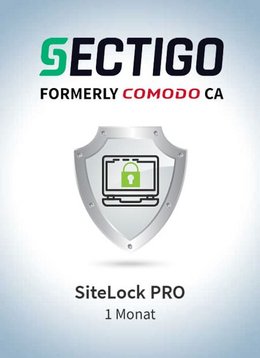 Sectigo SiteLock PRO, 1 Monat