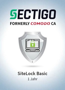 Sectigo SiteLock BASIC, 1 Jahr